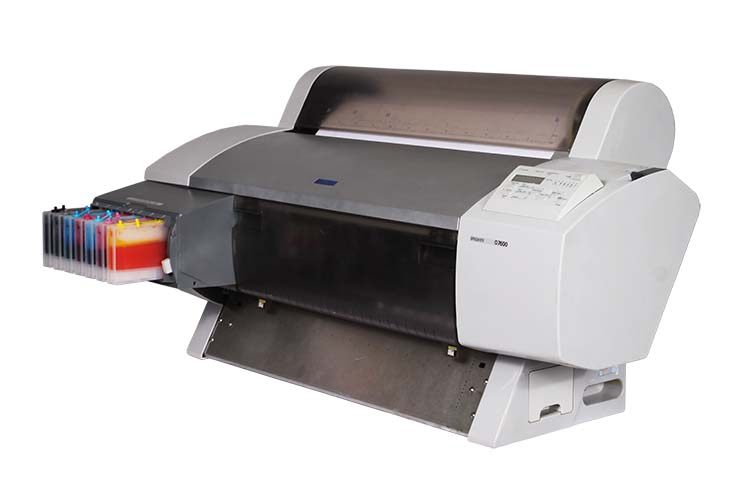 爱普生7600a1大幅面菲林写真机热转印高清照片宣纸国画打印机