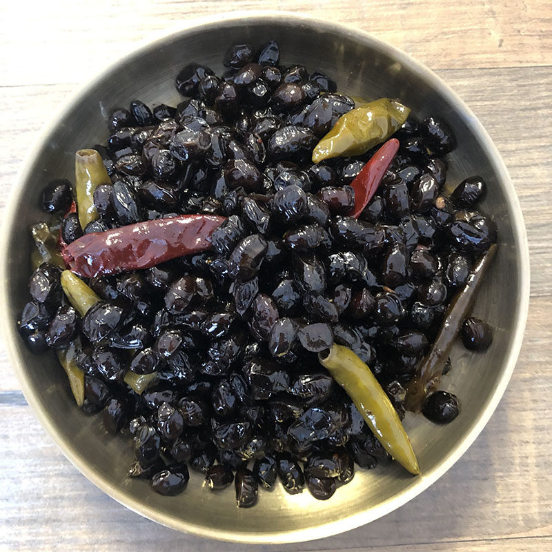 黑豆延边朝鲜族东北特产泡菜咸菜酱拌口味500g腌制