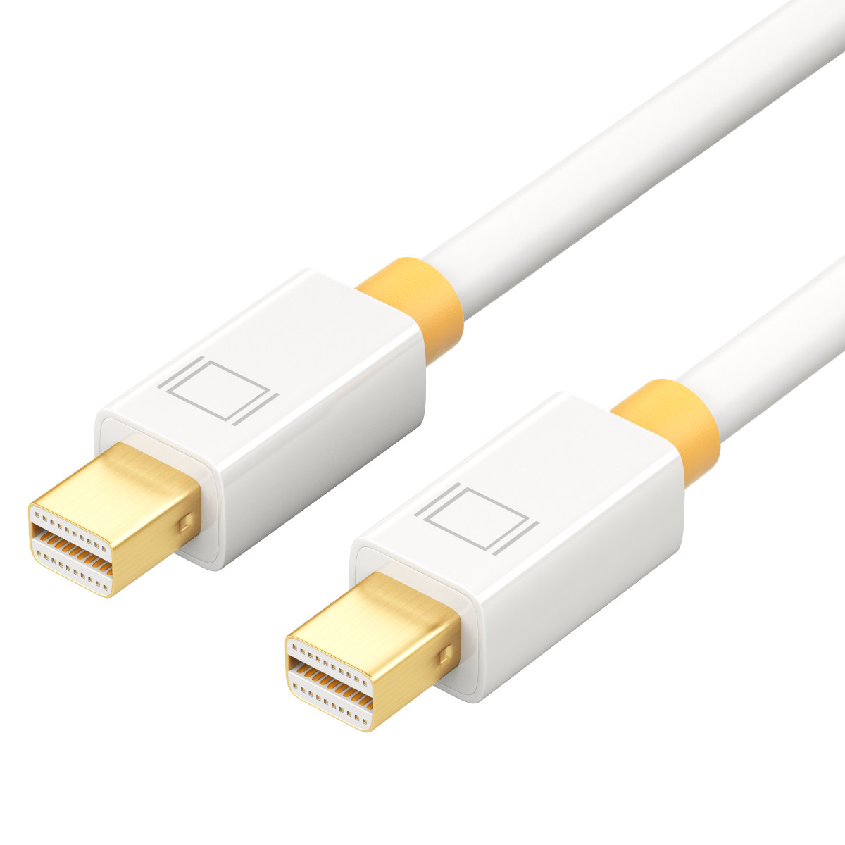 山泽minidp线公对公4k连接线苹果电脑macbook高清视频线