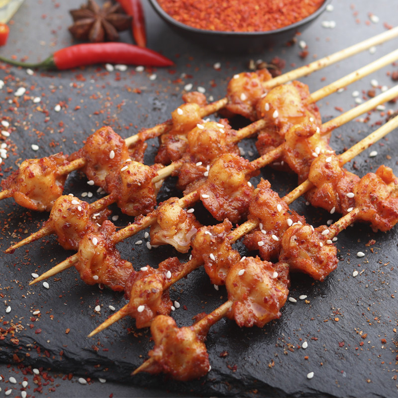 软骨串鸡掌中宝30串10包新鲜冷冻冻鸡脆骨油炸鸡肉丸