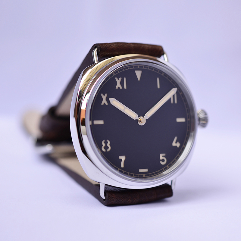 浪子无标私人定制手表瑞士夜光复古腕表意大利风格自动机械潜水表