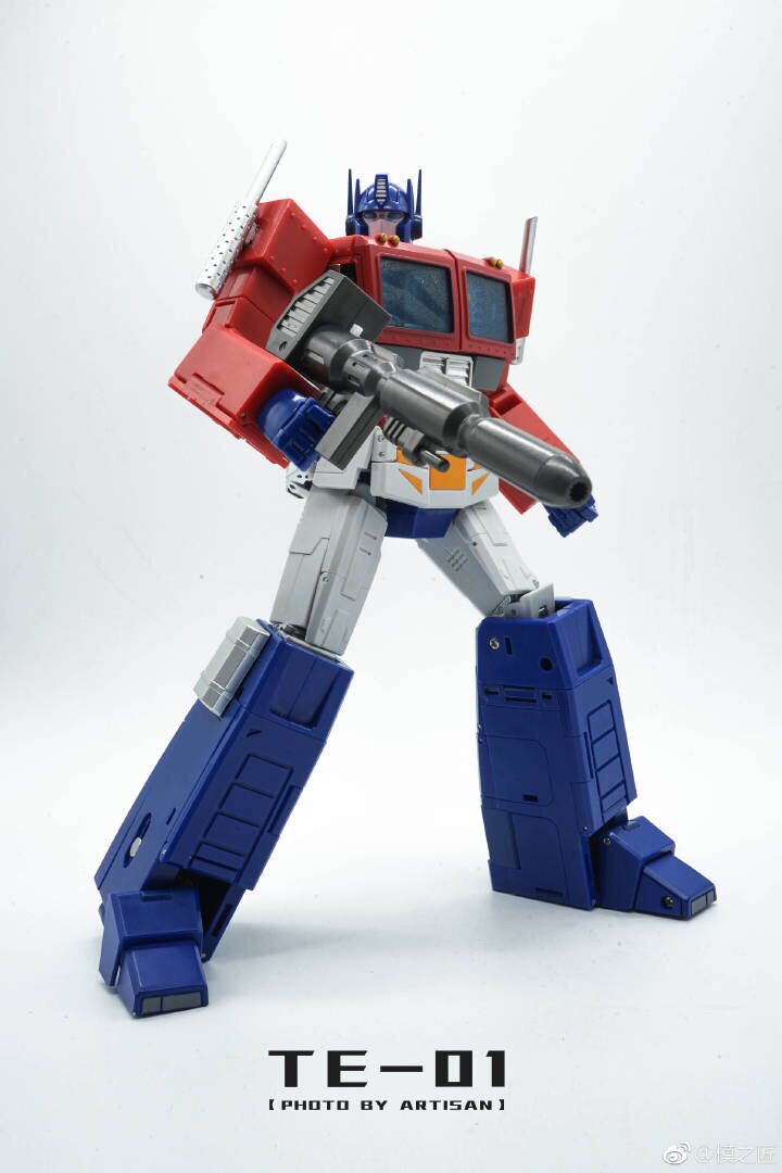 二哥模玩te01擎天柱op原色mp汽车人双头玩具变形金刚模型专区
