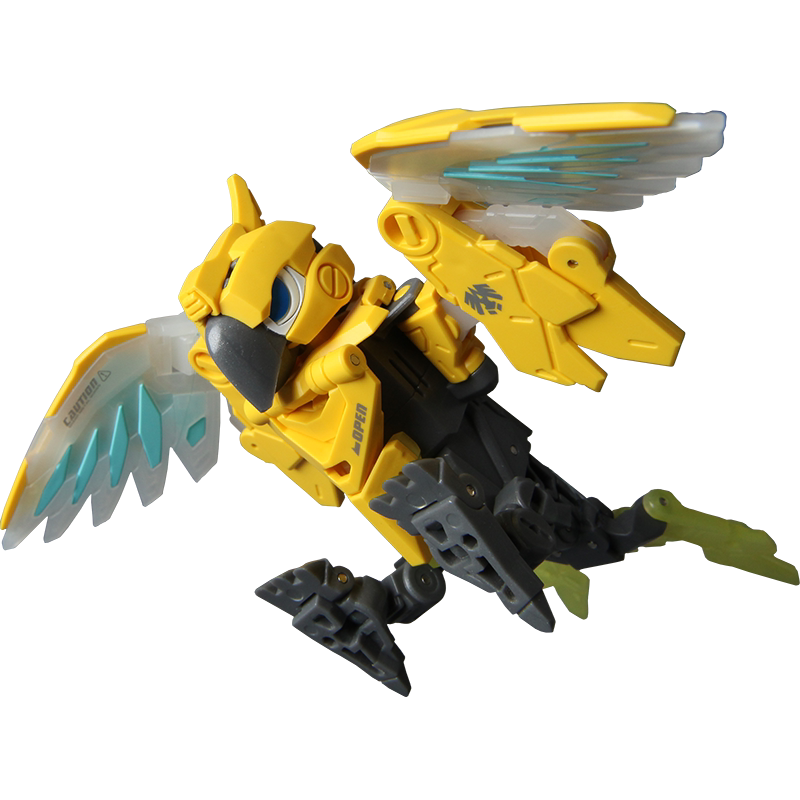 现货【52toys】猛兽匣鹦鹉轰鸣节拍变形玩具潮流玩具手办机甲模型