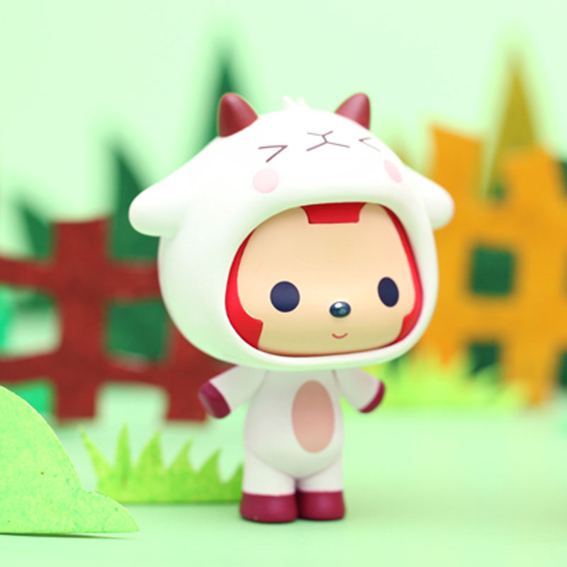 阿狸动物狂欢盲盒2019动物园公仔手办卡通摆件潮玩盲盒