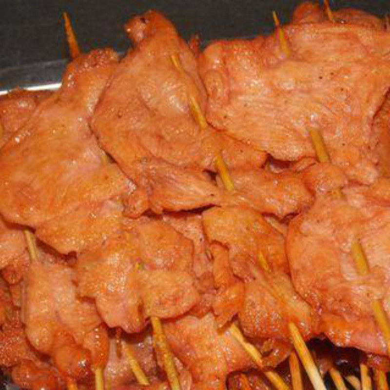 里脊肉串阿公食品小吃家庭装炸烧烤野外半成品鸡肉丸