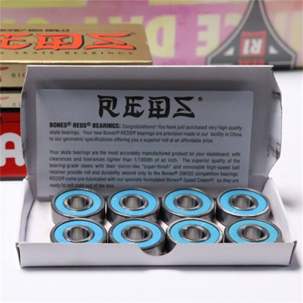滑板bones美国进口轴承redes高端口碑滑板