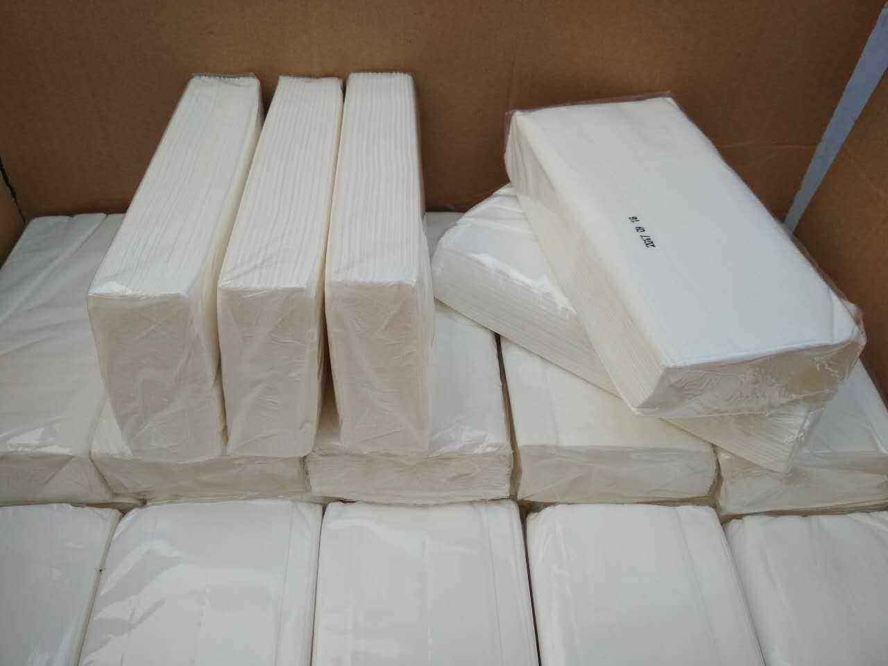 高级星级酒店ktv100抽软纸巾面巾纸婴儿用纸简易易手抽纸