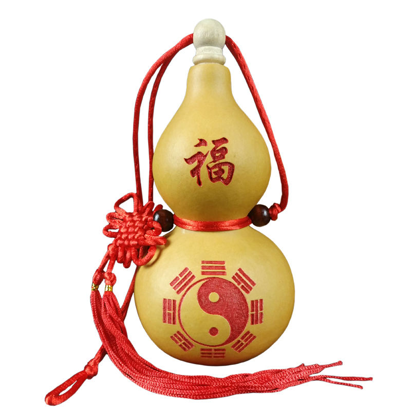 天然葫芦挂件开口葫芦摆件植物宝葫芦真葫芦门对门大梁卧室客厅