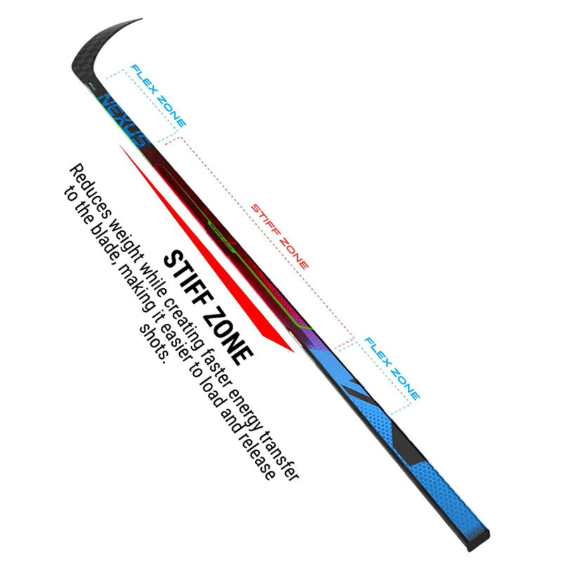 冰球球杆新款鲍尔bauer3npro高阶比赛碳纤维冰球杆