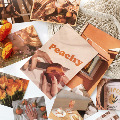 少女心可爱反面空白卡ins简约文艺日系励志小卡片手帐素材