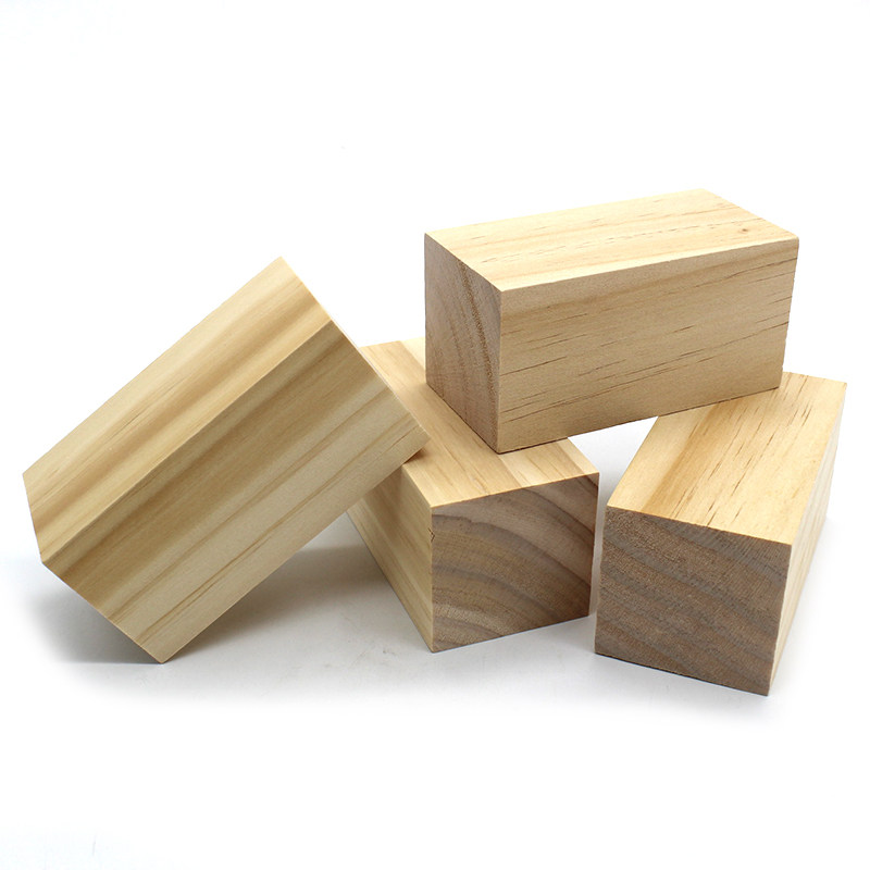 松木木块小木木头长方正方形diy模型材料木工模型制作工具