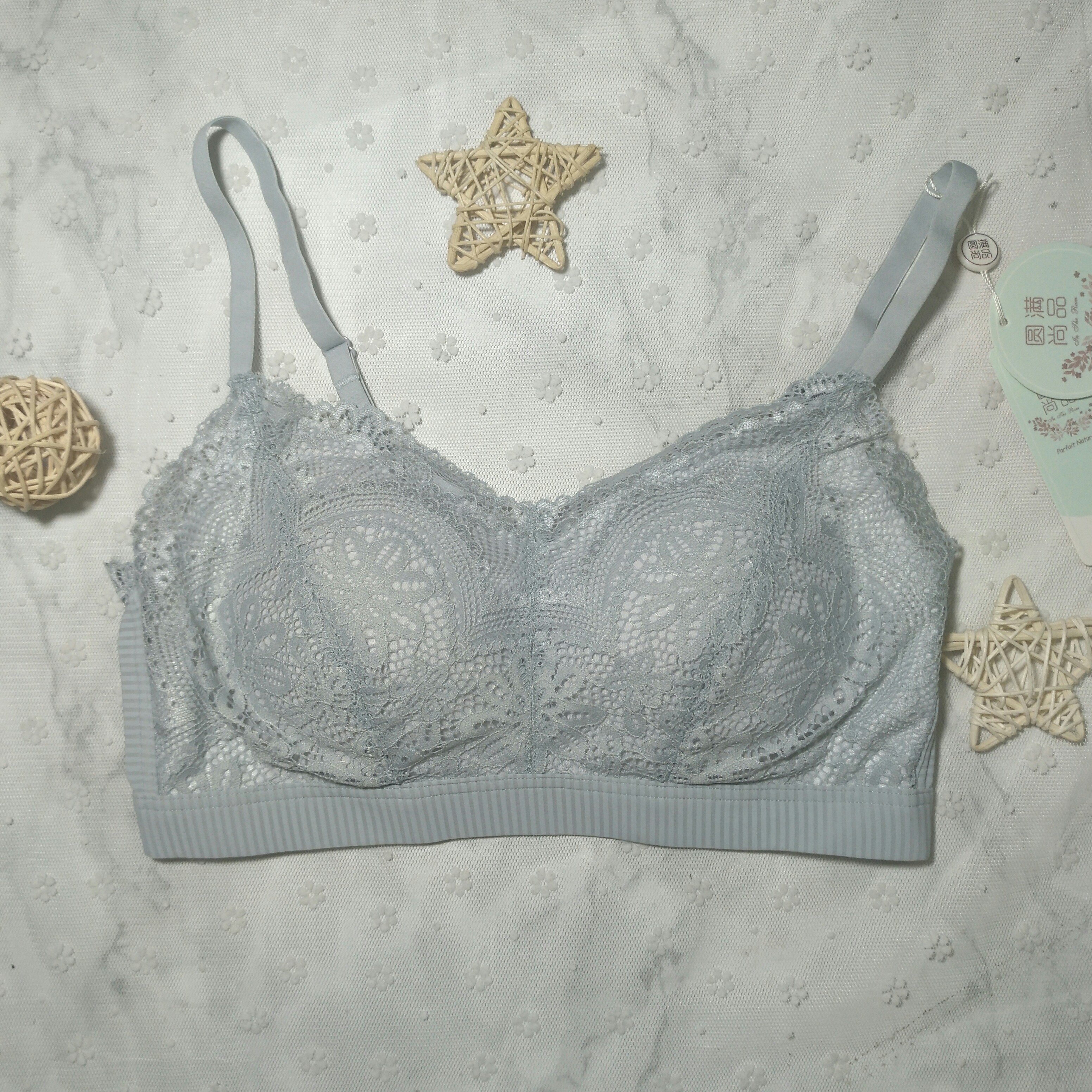 美佳美侬圆满尚品钢圈文胸新款聚拢透气胸中内衣文胸