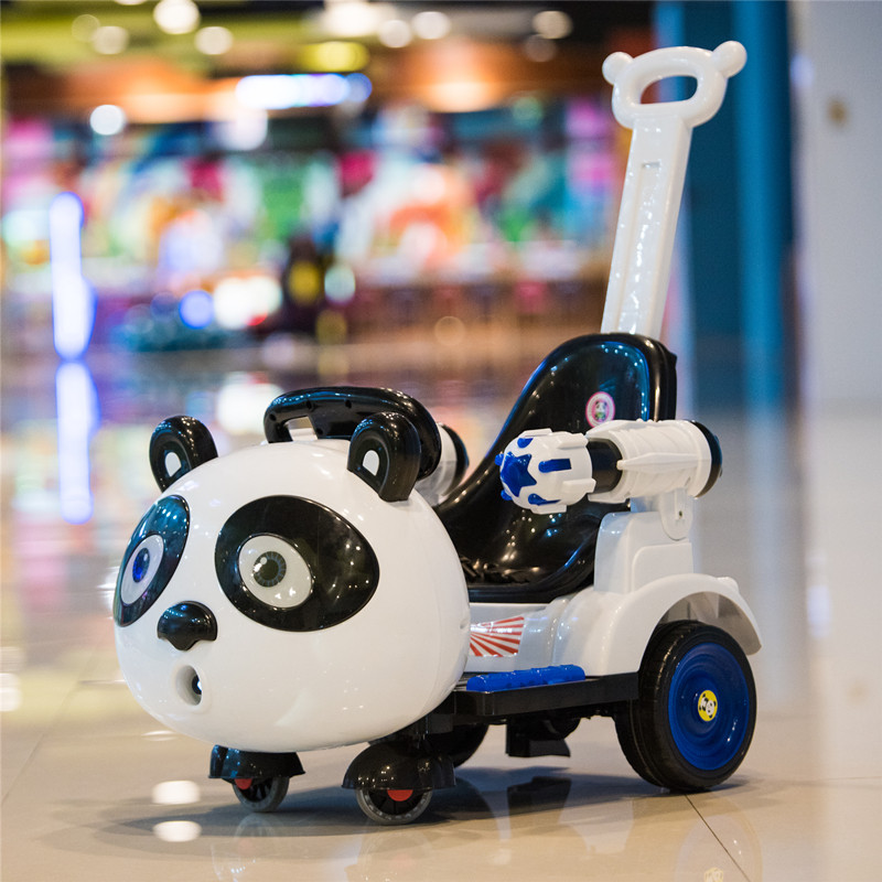 遥控车可坐手推摇摇摆宝宝1-3岁电动婴儿童玩具四轮小孩摩托汽车