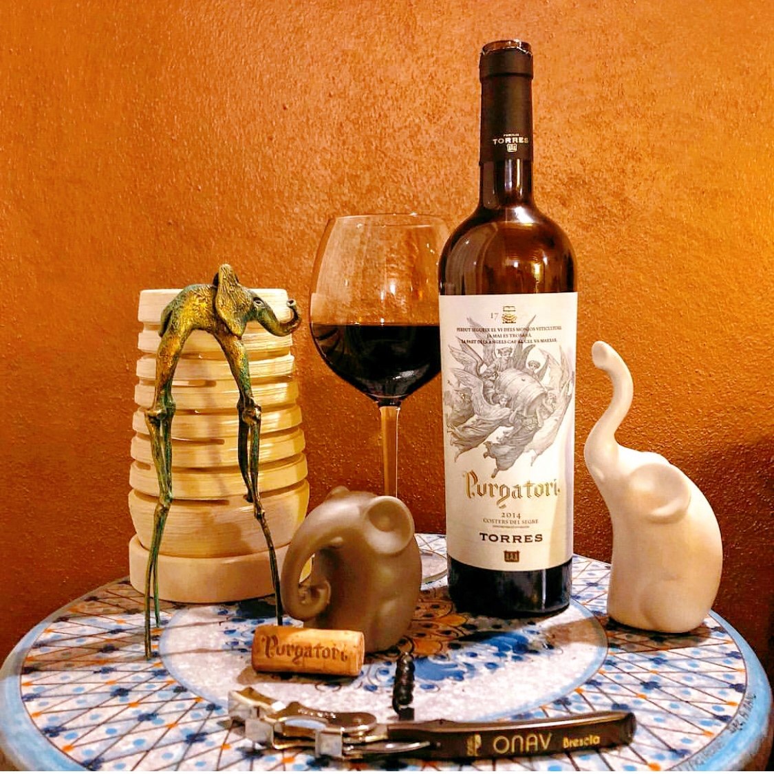 西班牙原瓶进口torres米高乐丝神曲红葡萄酒橡木木桶干红静态葡萄酒