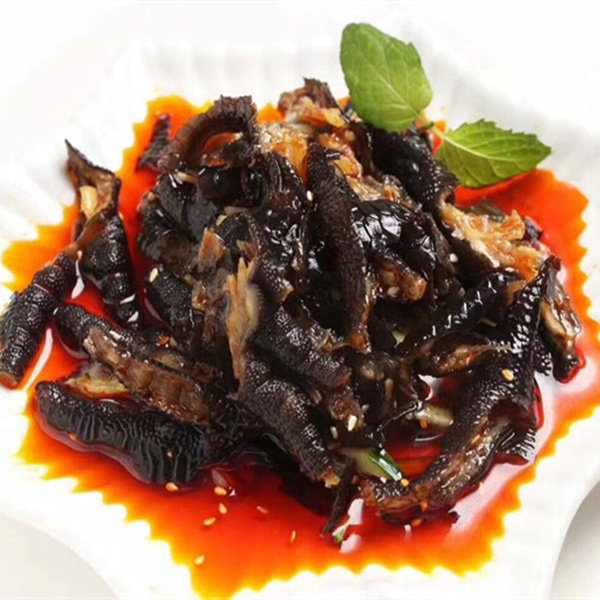 川牧脱骨麻辣乌鸡爪去骨土鸡脚无骨黑凤爪250克*40袋四川凉菜熟食