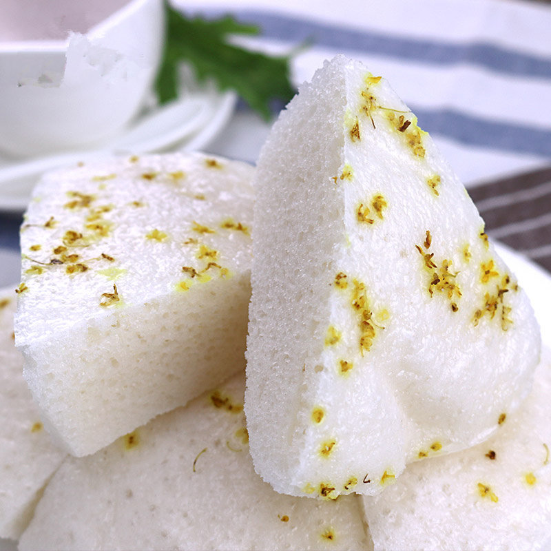 阿诺黑糯米糕广式莲子黑米糕糯米饭粗粮传统糕点早餐点心12粒x3袋