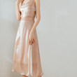 Half Skirt Spring And Summer Women's Long Style Hong Kong Style Retro Glossy Silky Elegant French A-line Satin Skirt Half Skirt Spring And Summer Women's Long Style Hong Kong Style Retro Glossy Silky Elegant French A-line Satin Skirt
