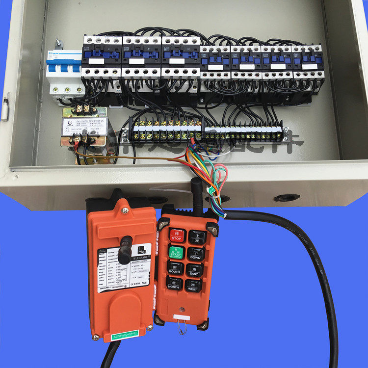 家用微型电动葫芦无线遥控器开关行车上下发射接收器 cob-61dryk