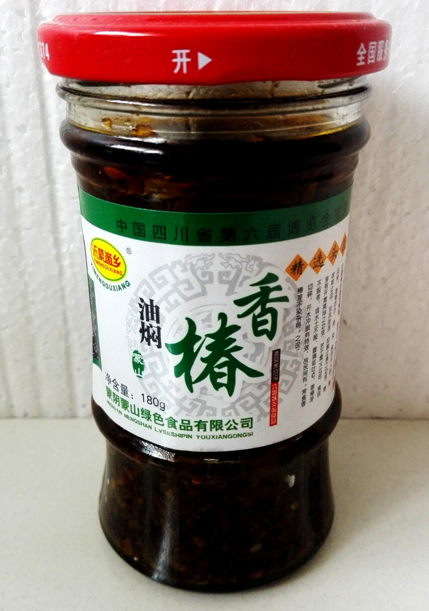 包邮临沂特产蒙阴油焖香椿香椿芽礼盒装180gx6瓶酱菜年货礼品