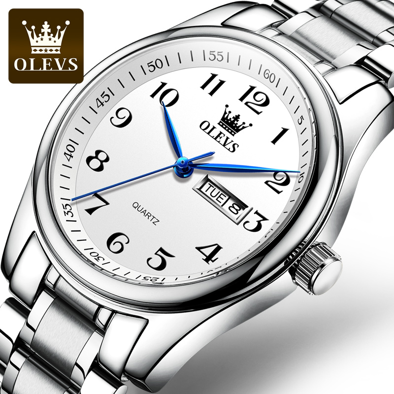 瑞士新款全自动手表男机械表正品数字表盘防水情侣表中老年人金表