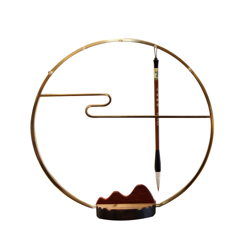 笔架清仓厘米三十六高三中式毛笔新中式日式木笔笔架