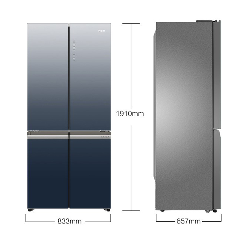 haier/海尔 bcd-502wdceu1风冷无霜双变频干湿分储十字对开门冰箱