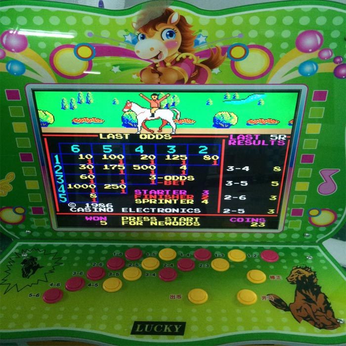 游戏机厂家直销马机经典赛马大型投币神马闯灯游艺机