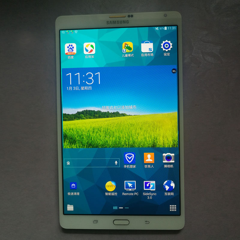 三星sm-t705c屏幕总成t700平板显示屏wifi插卡内外手机零部件