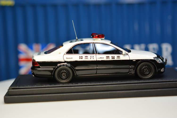 ig适用于丰田皇冠toyotagrs180神奈川县警车汽车模型车模