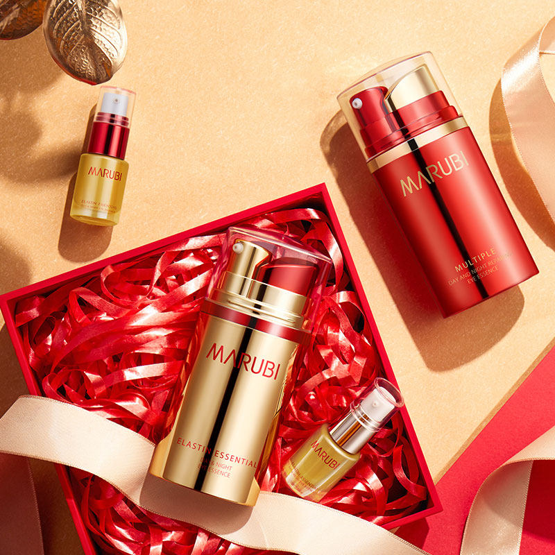 丸美精华眼霜宠爱珍藏礼盒紧致淡化细纹抗初老官方旗舰店官网正品