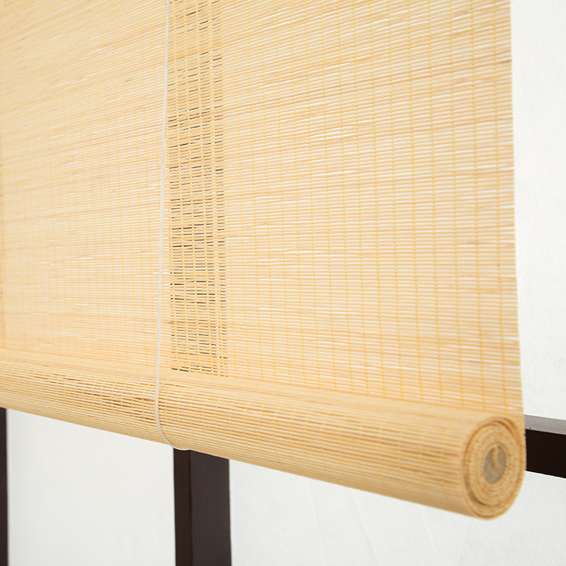 定制卷拉屏风中式新中式竹帘古风禅意茶室门帘卷帘