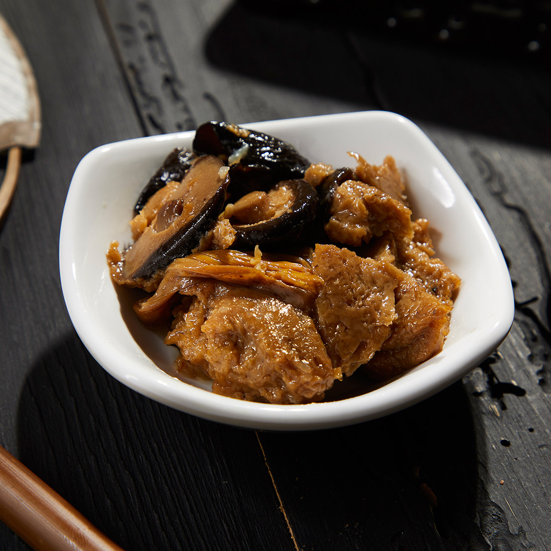 海龙华素门店热销四鲜烤麸280g美味顺丰包装豆腐干