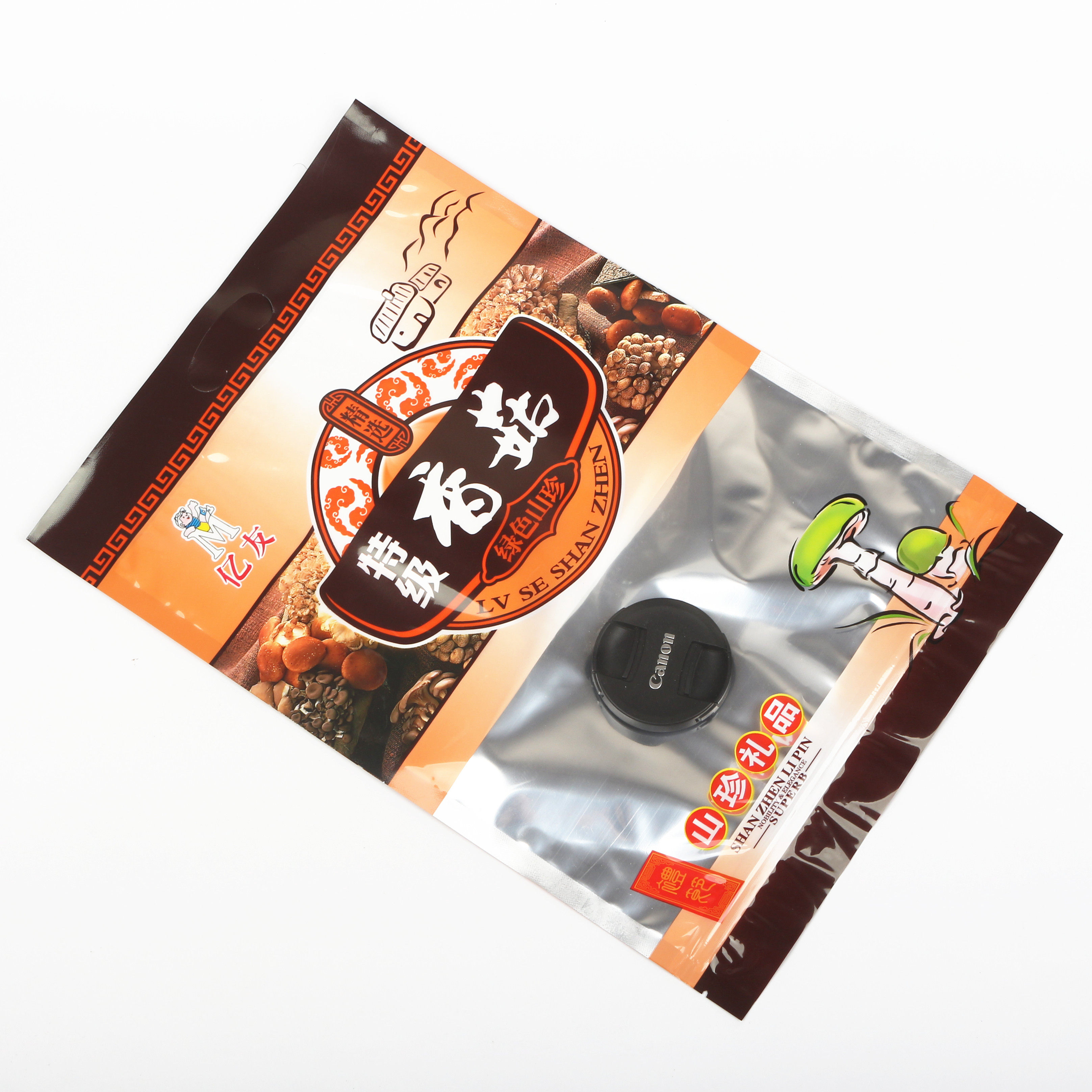 野生香菇包装袋特级香菇食用菌干花菇礼品袋自封口500g批发加厚  价格