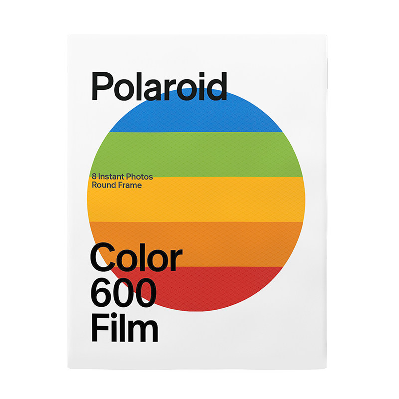 现货polaroid宝丽来600拍立得圆框相纸roundframe8张21年05月