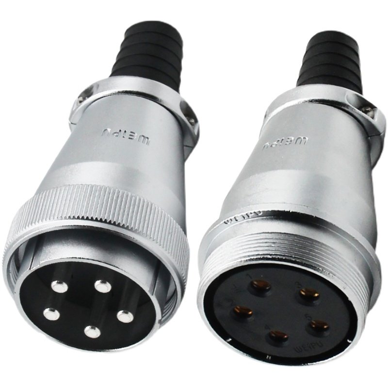 weipu威浦防水航空ws48系列tq直式电缆插头插头