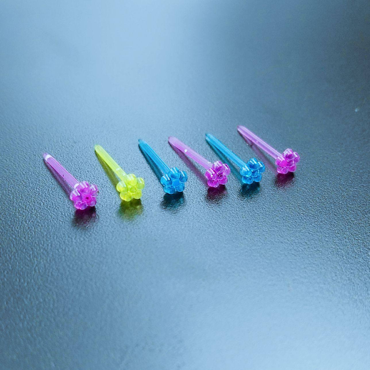 过敏耳棒耳钉火柴耳塞耳堵塑料耳棍透明无菌耳钉