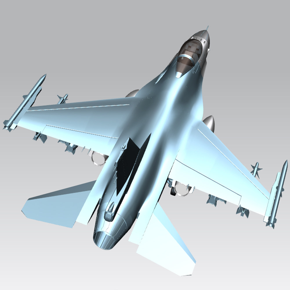 f16航模战斗机高级仿真飞机数模模型成品三维立体航模