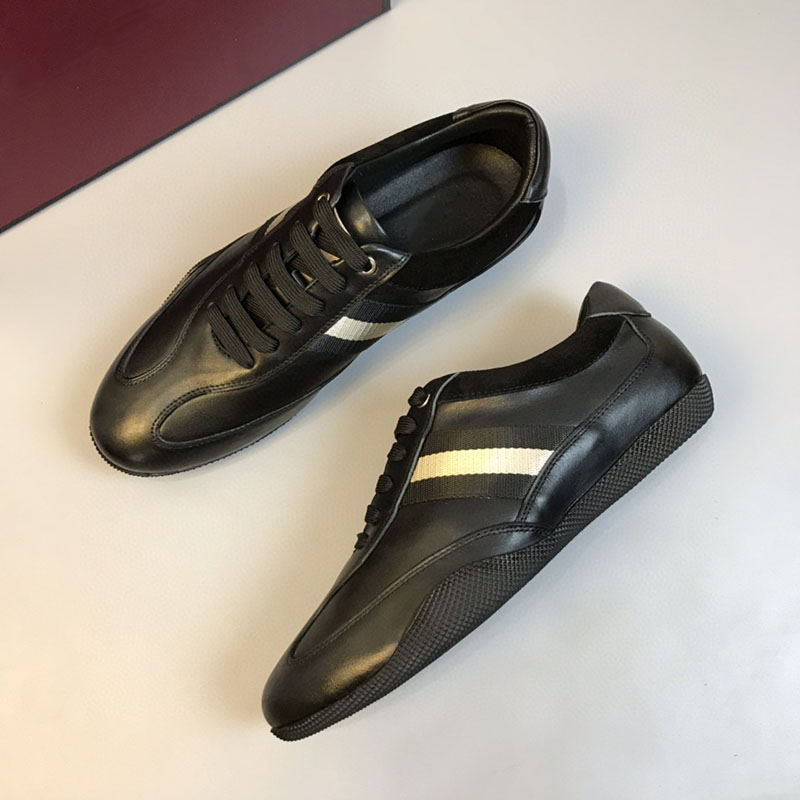 欧洲站国际品牌奢侈品头层牛皮欧尚巴利大牌皮鞋商务高端酷奇男鞋