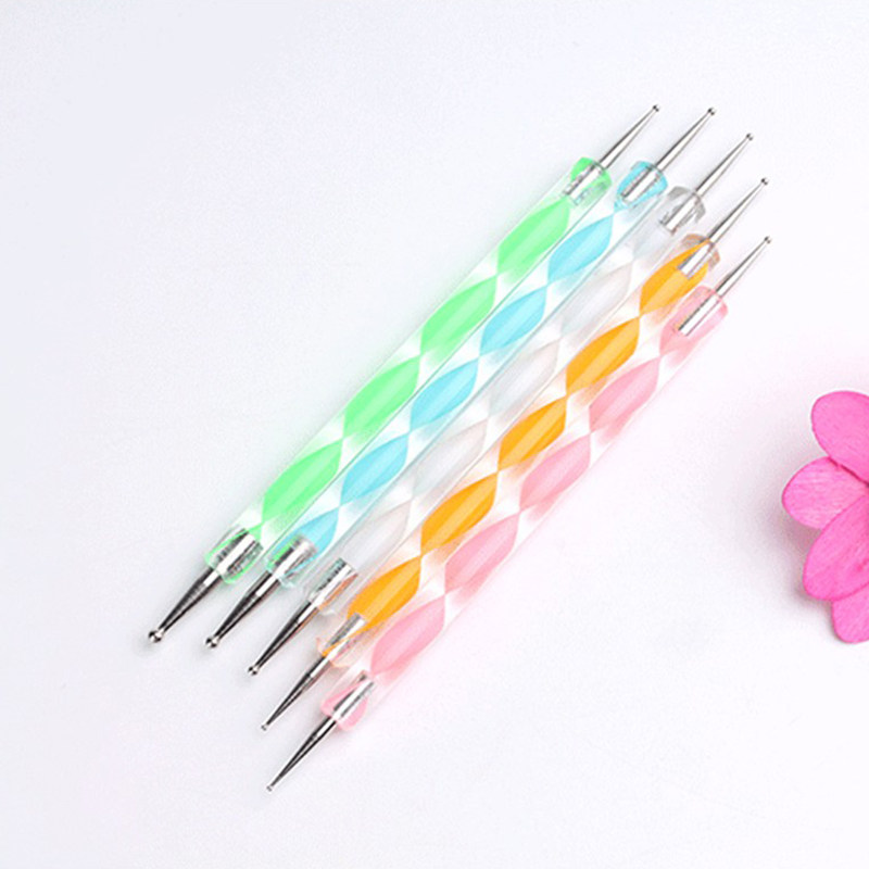 指甲油甲油胶点花笔点钻笔镶钻双头点缀美甲工具