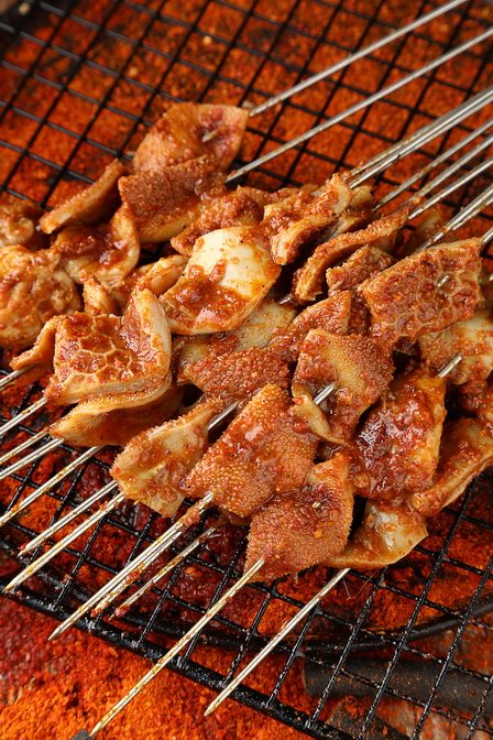 小党嘉峪关烤肉小党嘉峪关烤肉烤羊1包30串酸辣爽口羊肉串