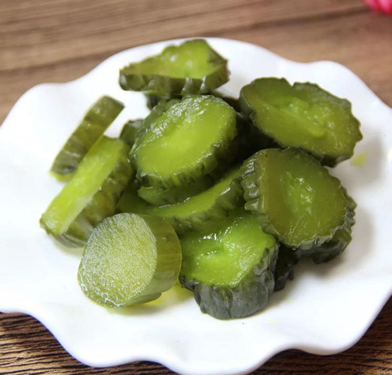咸菜姜老大青瓜渍1kg河童酸黄瓜片酱菜日式腌制