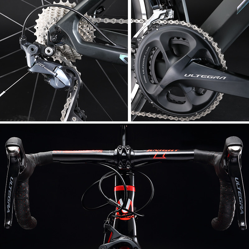 sava碳纤维公路自行车赛车禧玛诺r8000变速魅影超轻公路自行车