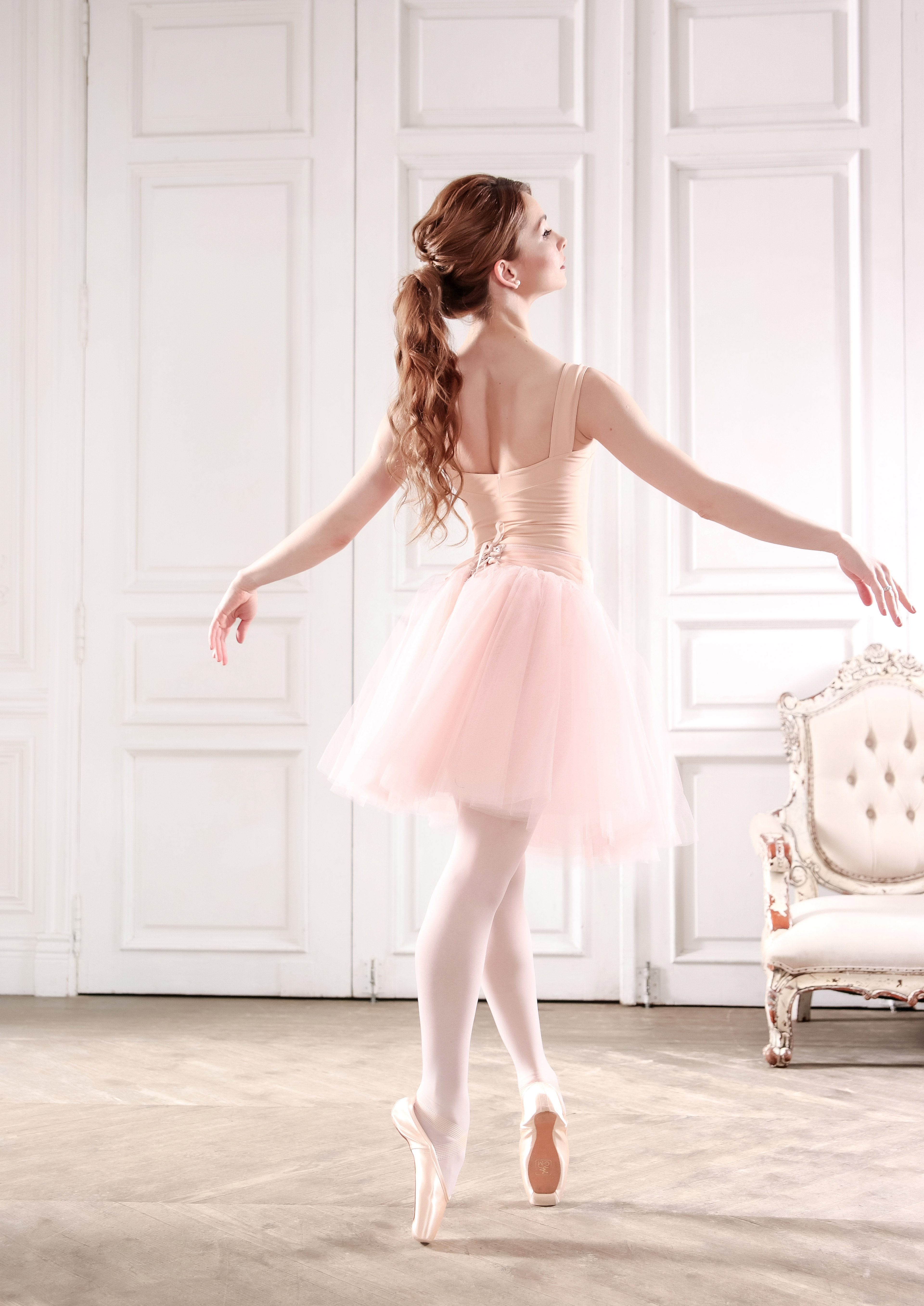 幻梦现货俄罗斯balletmaniacs进口芭蕾舞连体服女裸色舞蹈芭蕾舞服