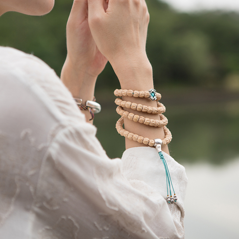 观照原创热振百香菩提念珠简约设计禅意修行佛珠