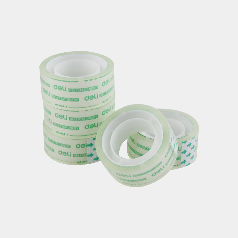 胶带文具得力3006118cm透明透明胶胶条玻璃手工胶带