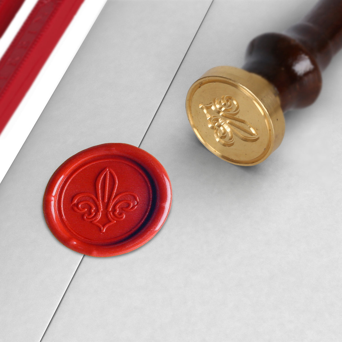 贺卡封蜡法国印章信戳蜡章玫瑰蜡蜡蜡印滴太阳花文创