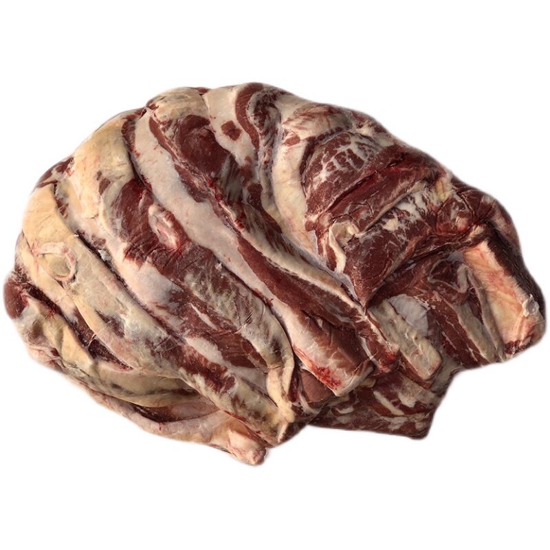 冻牛坑腩新鲜牛腩火锅带筋牛肉肋间国产少油生牛肉