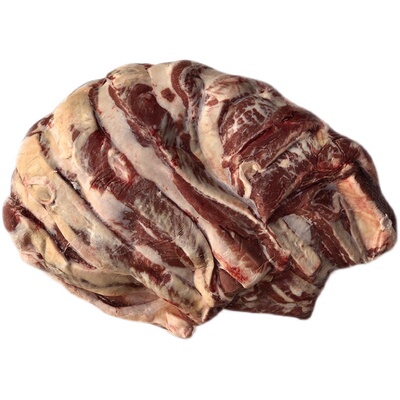 冻牛坑腩牛腩火锅带筋肋间国产少油白腩腹肉肥大块生牛肉