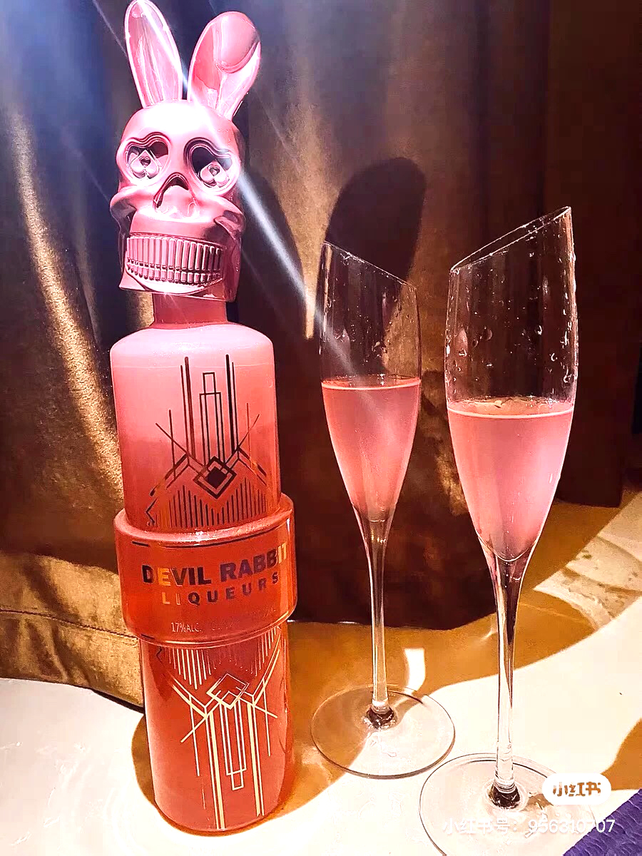 法国进口devirabbitl恶魔兔子利口酒力娇伏特加礼盒力