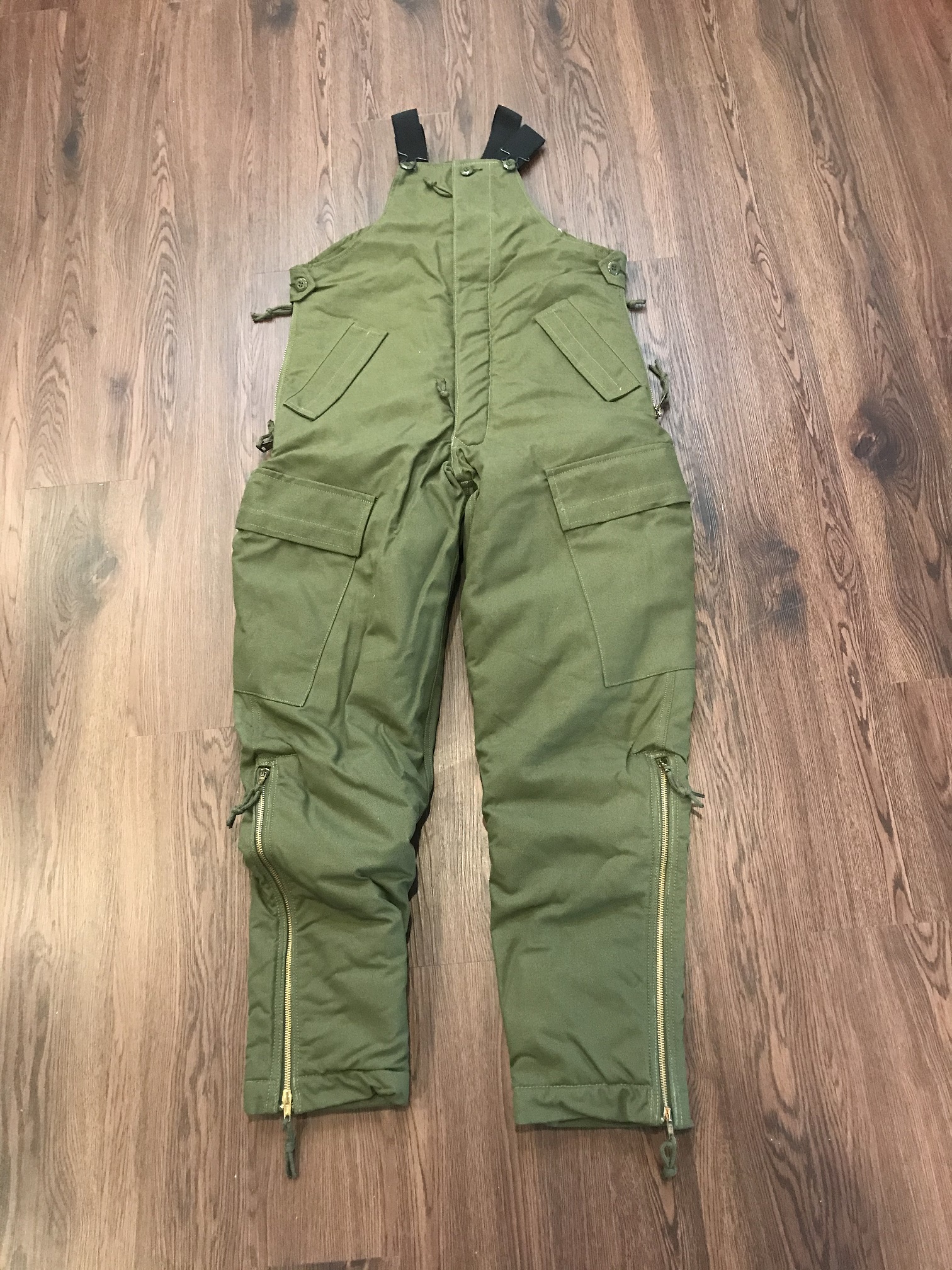 加拿大直邮公发君版阻燃OG-107君绿战车机车背带纯羊毛冬季厚棉裤